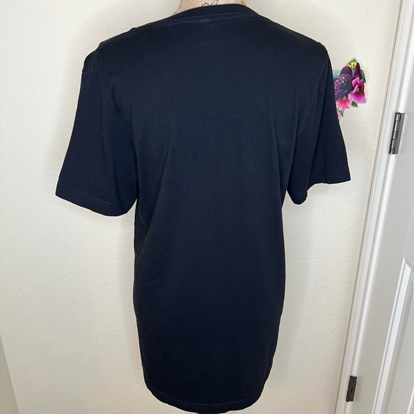 Spirit with Style Breast Cancer “Fight Cancer” Black, White & Pink T Shirt Sz M - Picture 5 of 5